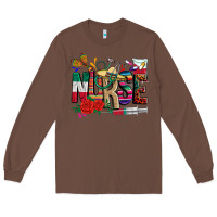 Chestnut cinco de mayo nurse Long Sleeve Tee - CTS Tumbler Store