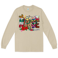 Mushroom cinco de mayo nurse Long Sleeve Tee - CTS Tumbler Store