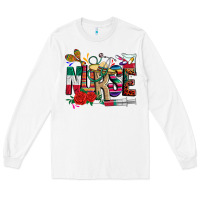White cinco de mayo nurse Long Sleeve Tee - CTS Tumbler Store
