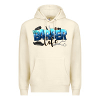 Sandshell barber life Premium Hoodie - NancyCooperArtShop