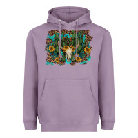 Lavender leopard bull skull cactus sunflowers Heavyweight Hoodie - AdoDesignShop