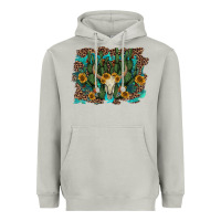 Moon Dust leopard bull skull cactus sunflowers Heavyweight Hoodie - AdoDesignShop