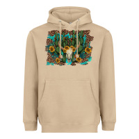 Mushroom leopard bull skull cactus sunflowers Heavyweight Hoodie - AdoDesignShop