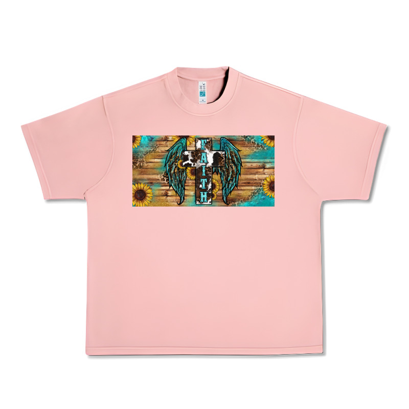 Wings Cross Faith Urban Heavy Tee by RanaPortraitStore | Teevron