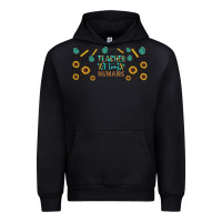 Black teacher of tiny humans libbey glass Urban Hoodie - BundleAndBundleShop