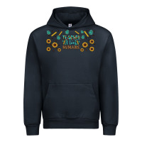 Navy teacher of tiny humans libbey glass Urban Hoodie - BundleAndBundleShop