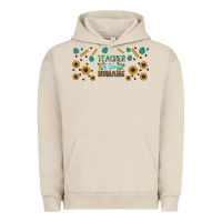 Pigment French Oak teacher of tiny humans libbey glass Urban Hoodie - BundleAndBundleShop