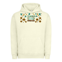 Pigment Pistachio teacher of tiny humans libbey glass Urban Hoodie - BundleAndBundleShop