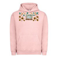 Pigment Salmon teacher of tiny humans libbey glass Urban Hoodie - BundleAndBundleShop