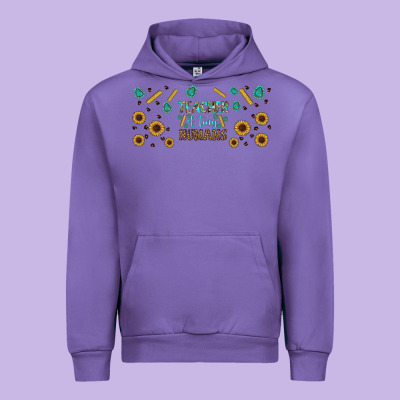 Teacher Of Tiny Humans Libbey Glass Urban Hoodie Designed By Bundleandbundleshop
