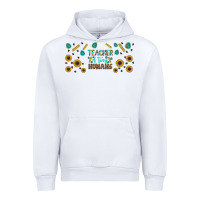 White teacher of tiny humans libbey glass Urban Hoodie - BundleAndBundleShop