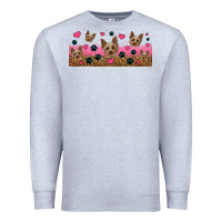 Heather Grey yorkie dogs Premium Sweatshirt - Jasminsmagicworld