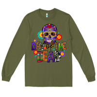 Army Green day of the dead mexico Long Sleeve Tee - CTS Tumbler Store