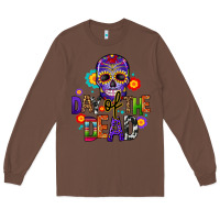 Chestnut day of the dead mexico Long Sleeve Tee - CTS Tumbler Store