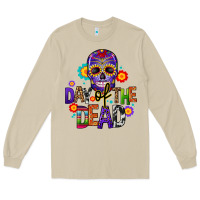 Mushroom day of the dead mexico Long Sleeve Tee - CTS Tumbler Store