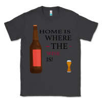 Smoke HOME IS WHERE THE WINE IS Classic Tee - Bettercallsaul