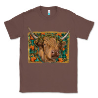 Chestnut highland cow fall Classic Tee - RanaPortraitStore