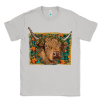 Moon Dust highland cow fall Classic Tee - RanaPortraitStore