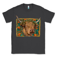 Smoke highland cow fall Classic Tee - RanaPortraitStore