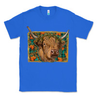 True Royal highland cow fall Classic Tee - RanaPortraitStore