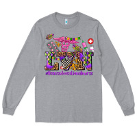 Heather Grey mardi gras  lvn licensed vocational nurse Long Sleeve Tee - AdoDesignShop