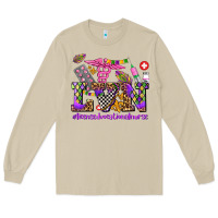 Mushroom mardi gras  lvn licensed vocational nurse Long Sleeve Tee - AdoDesignShop