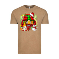 Vintage Coffee christmas gnome truck Vintage Tee - Zillion Design Studio