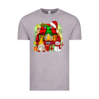 Vintage Zinc christmas gnome truck Vintage Tee - Zillion Design Studio