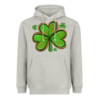 Moon Dust st patricks day shamrock with glitter Heavyweight Hoodie - Artiststas
