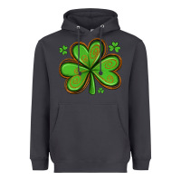 Smoke st patricks day shamrock with glitter Heavyweight Hoodie - Artiststas