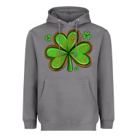 Storm st patricks day shamrock with glitter Heavyweight Hoodie - Artiststas