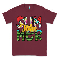 Burgundy summer time Classic Tee - SublimationCraftShop
