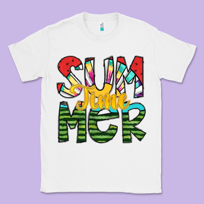Summer Time Classic Tee Designed By Sublimationcraftshop