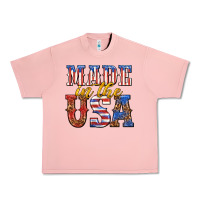 Salmon made in the usa Urban Heavy Tee - texasbilliewilder
