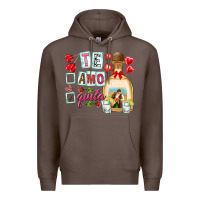 Coffee te amo te quila Premium Hoodie - NancyCooperArtShop