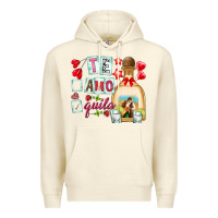 Sandshell te amo te quila Premium Hoodie - NancyCooperArtShop