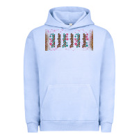 Pigment Grape Ice teacher gemstone and pink flower libbey glass Urban Hoodie - BundleAndBundleShop