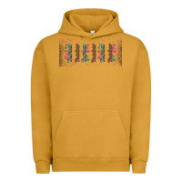 Pigment Peanut Butter teacher gemstone and pink flower libbey glass Urban Hoodie - BundleAndBundleShop