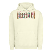 Pigment Pistachio teacher gemstone and pink flower libbey glass Urban Hoodie - BundleAndBundleShop