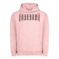 Teacher Gemstone And Pink Flower Libbey Glass Urban Hoodie | Teevron