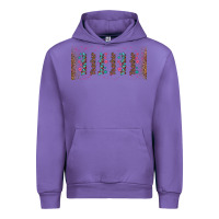 Tulip teacher gemstone and pink flower libbey glass Urban Hoodie - BundleAndBundleShop