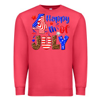 Cardinal happy 4th of july Premium Sweatshirt - NancyCooperArtShop