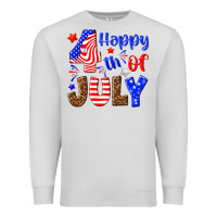 Dove Grey happy 4th of july Premium Sweatshirt - NancyCooperArtShop