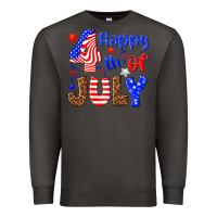 Smoke happy 4th of july Premium Sweatshirt - NancyCooperArtShop