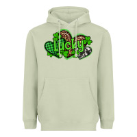 Matcha st patricks day lucky western hearts Heavyweight Hoodie - Artiststas