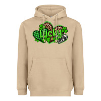 Mushroom st patricks day lucky western hearts Heavyweight Hoodie - Artiststas