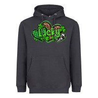 Smoke st patricks day lucky western hearts Heavyweight Hoodie - Artiststas