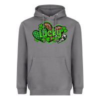 Storm st patricks day lucky western hearts Heavyweight Hoodie - Artiststas