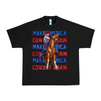 Black make america cowboy again Urban Heavy Tee - texasbilliewilder