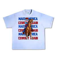 Grape Ice make america cowboy again Urban Heavy Tee - texasbilliewilder
